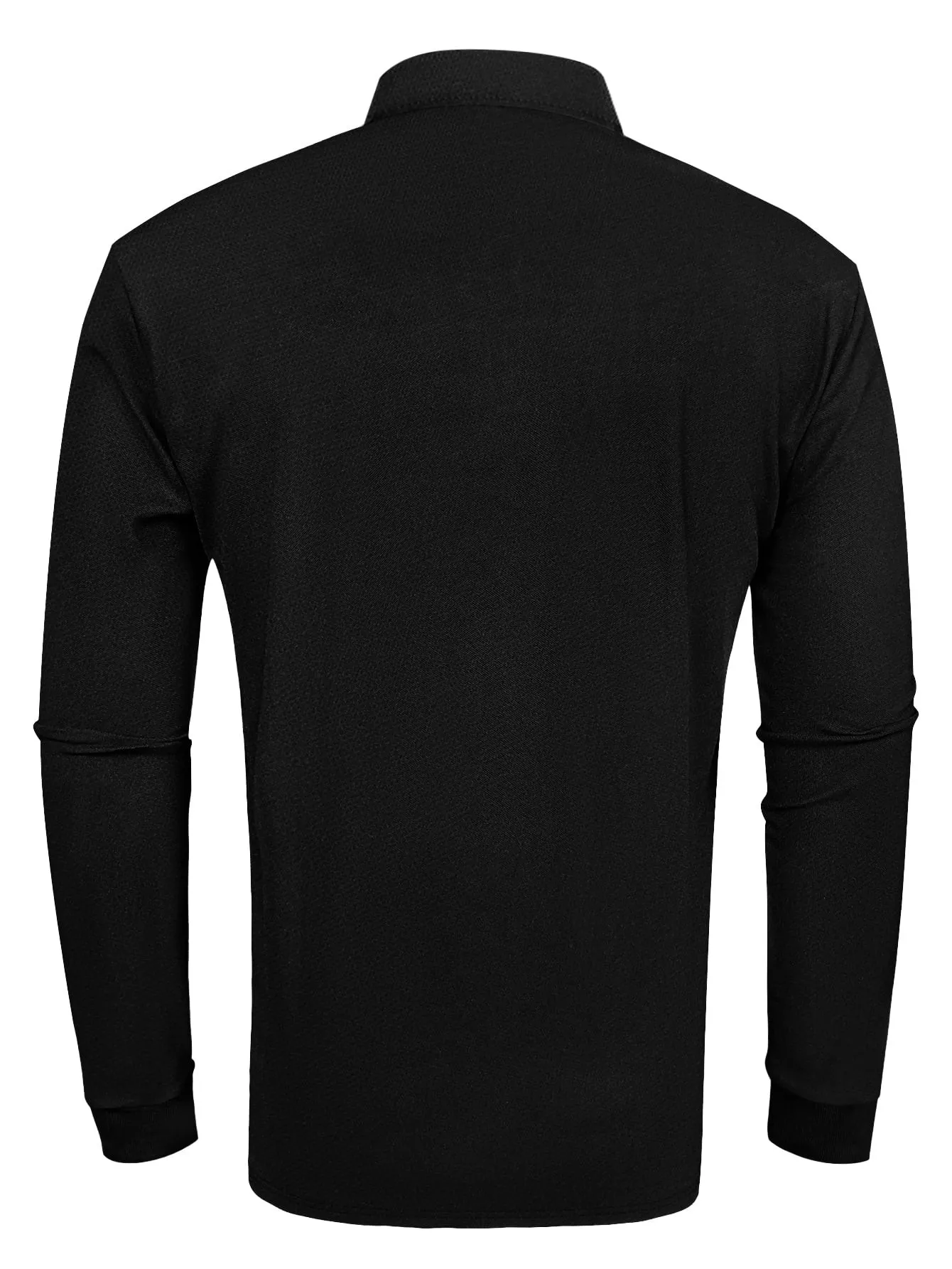 Das Neue Herren-Langarm-POLO-Shirt für Frühling und Herbst 2025 Ist Lässig und Bequem mit 3D-Buchstabenmuster-Druck – Detail 8