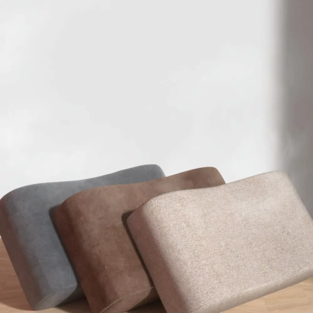 Beauty Salon Pillow For For Yiqu Massage Bed Rectangle Headrest Breathable Polyester Cushion Comfortable Facial SPA Support
