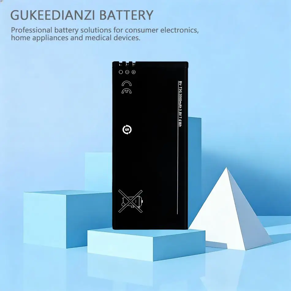 

Легкая батарея для мобильного телефона 2000 мАч BV-T3G для Nokia Lumia 650 RM-1154, долговечная