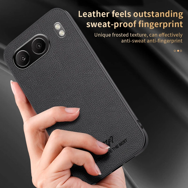 Luxury Business Leather Soft Frame Magnetic Cover For OnePlus Nord 4 Nord4 5G Phone Cases Capa