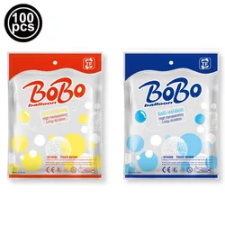 100pcs 8/10/12/16/18/20/24/36inch Clear Bobo Balloon Transparent Bubble Balloon Wedding Birthday Party Decoration Wholesale