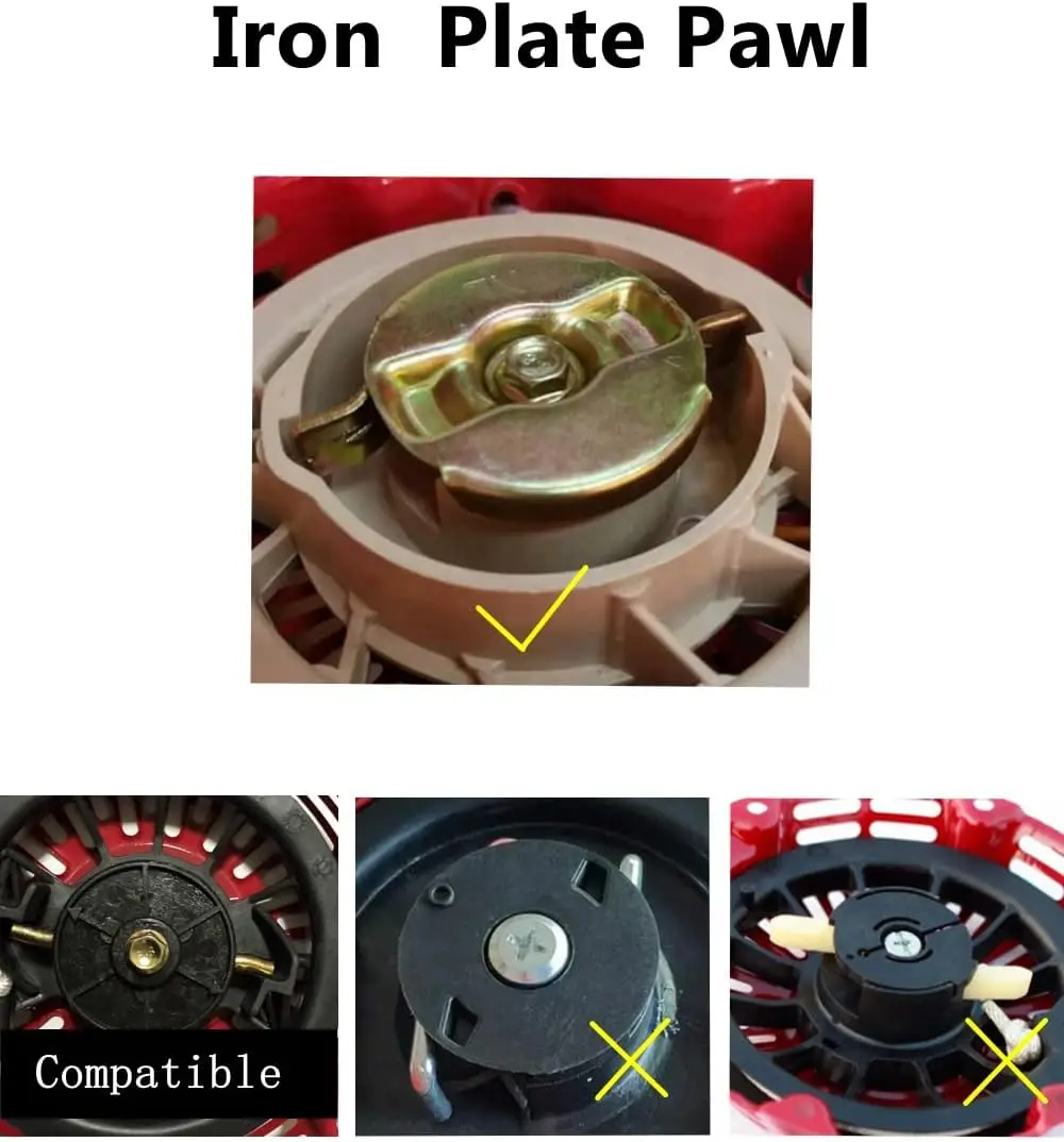 Pull Start for Predator Champion Honda Ryobi 212 196 224 cc | Recoil Starter for Some 196cc 212cc 224cc 5.5hp 6.5hp Engines & 3500 3600 4375 4500 Watt Generators