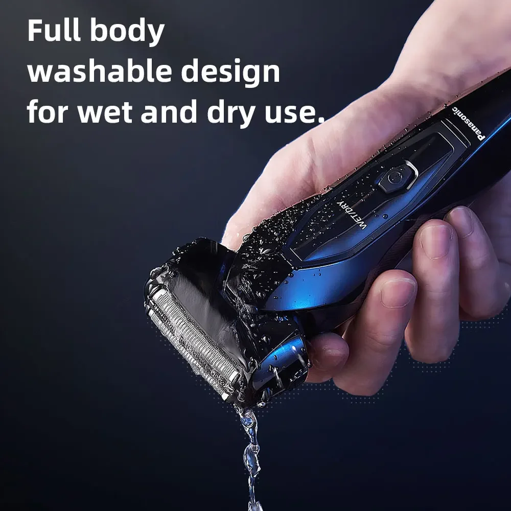 Panasonic Electric Shaver for Men Twin Blade Waterproof Cordless Razor USB Rechargeable Shaving Barber Trimmer Home Appliance