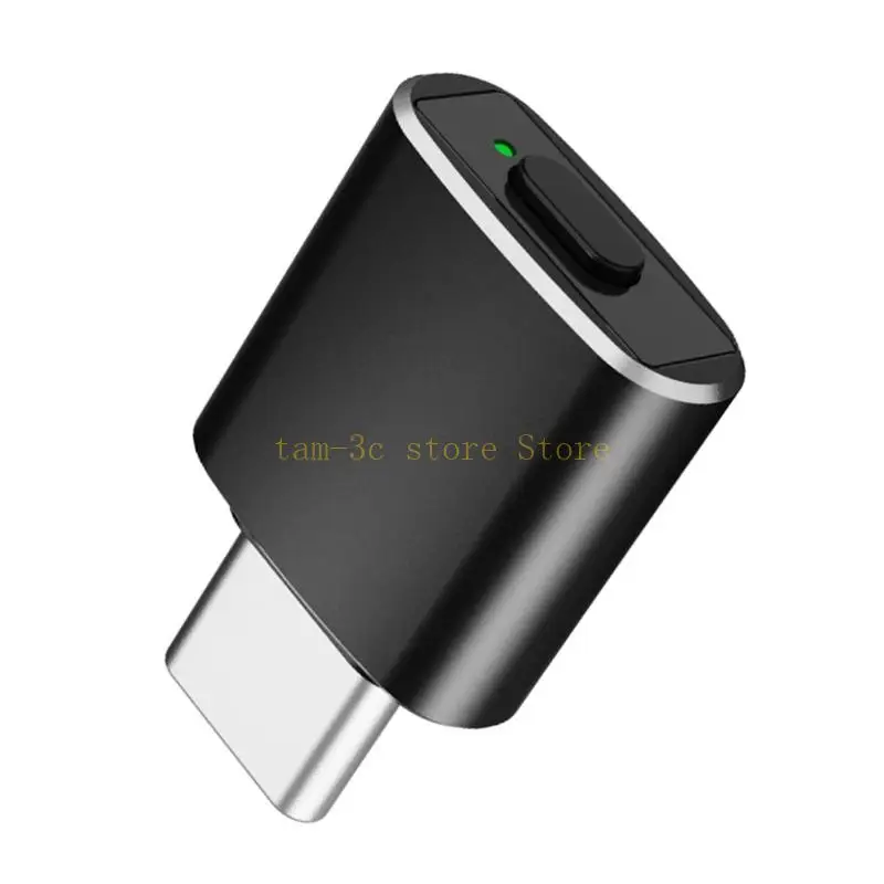 Simuladores movimiento ratón Jiggler TypeC, ratón Jiggler Mouse Mover, 1 Uds. D0UA