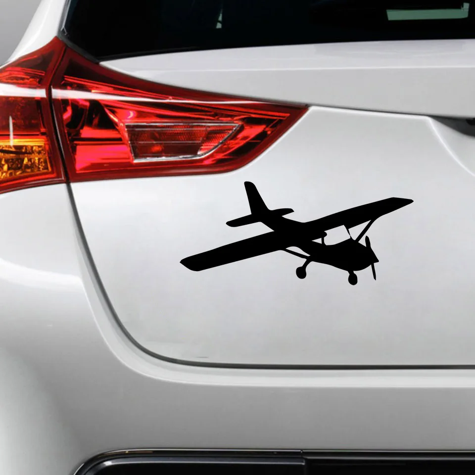 1pc Removable nice plane Carbon Sticker Car Stickers And Decals For Door Decor Vinyl Auto Sticker Car Styling Sticker
