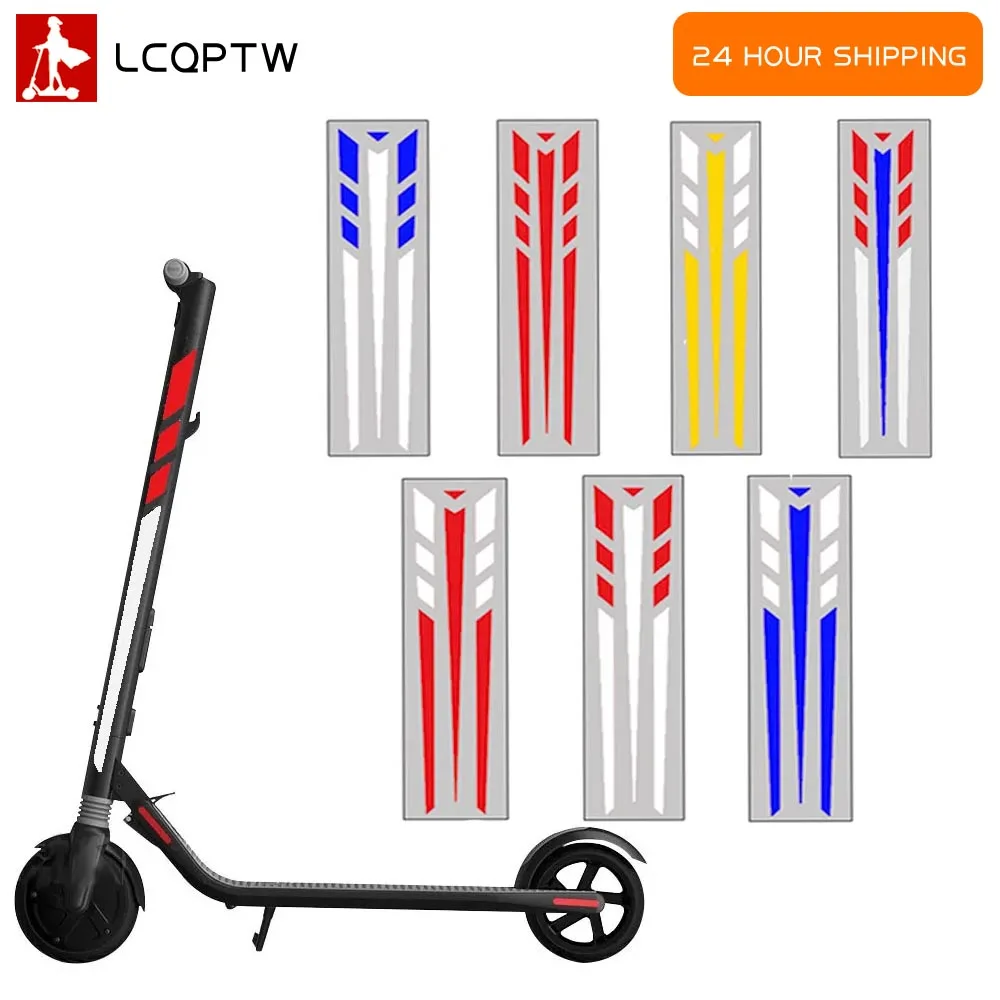 Reflective Stickers For Ninebot ES1 ES2 ES3 ES4 Electric Scooter PVC Body Decoration Safety Night Warning Reflective Sticker
