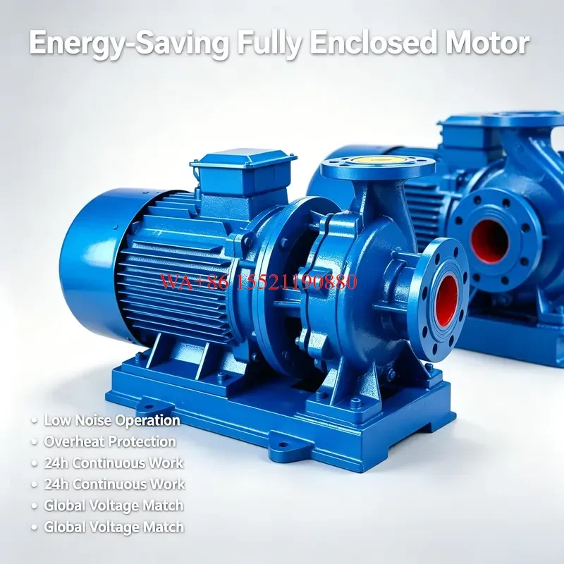 WMWMNU Motor Driven Single Stage Centrifugal Water Pump for Drinking Water Treatment Low Pressure OEM Customizable 5KW