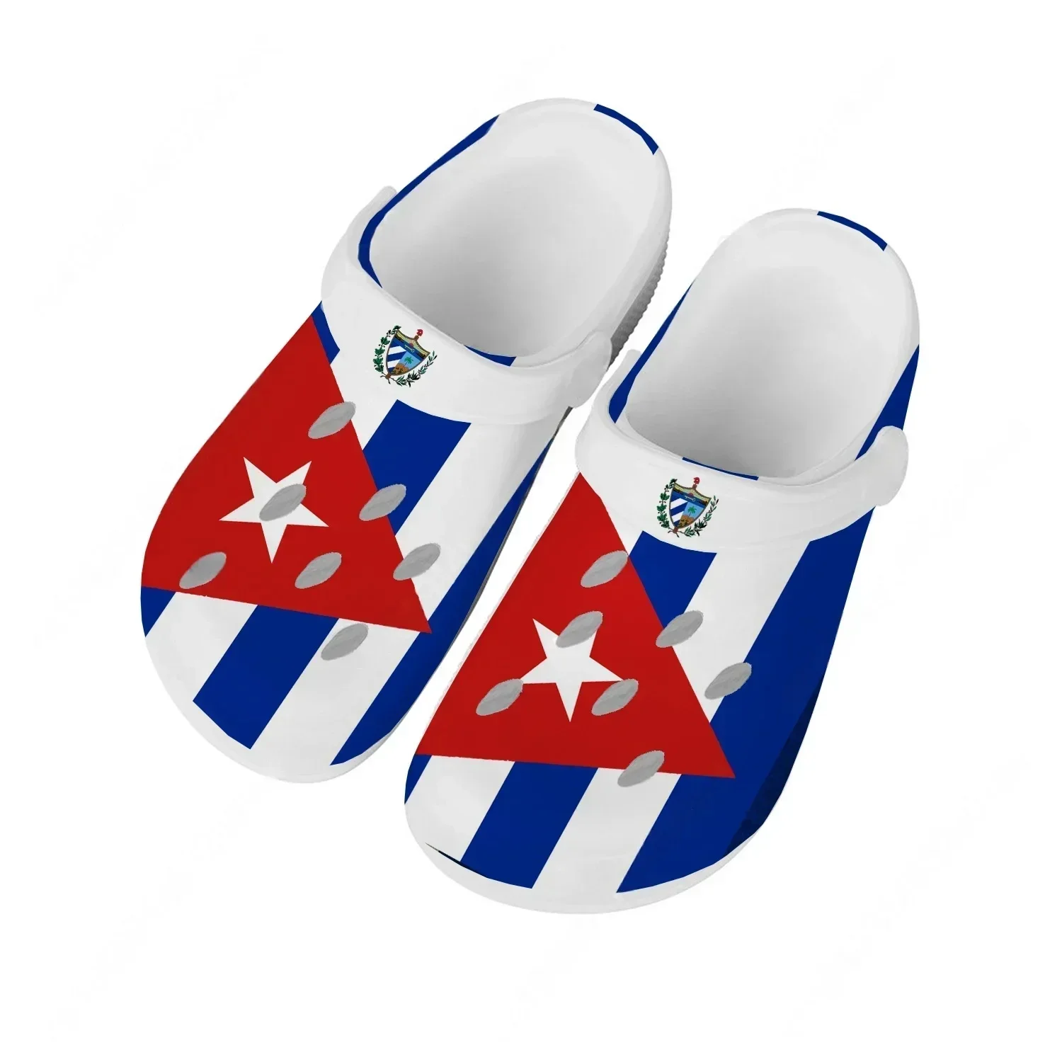

Сандалии с национальным флагом Кубы для мужчин, женщин и подростков, модная обувь для воды, дышащие пляжные летние тапочки для сада