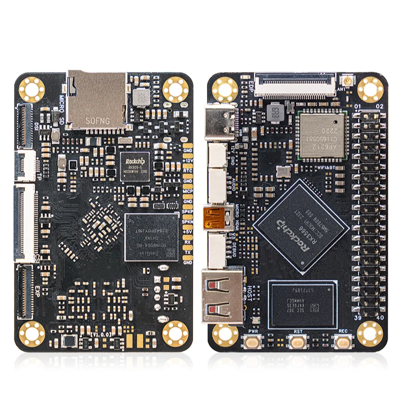 

Плата разработки Linux RK3566, конфигурация EMMC 2 ГБ LPDDR4 + 16 ГБ