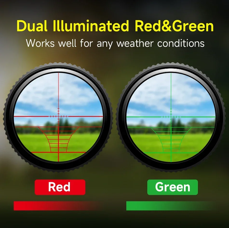 3-9x40EG Red Laser Sight Combo Hunting Red Green Range Finder Rifle Scope Optical Illuminat Tactical Reflex Aiming Laser Locator