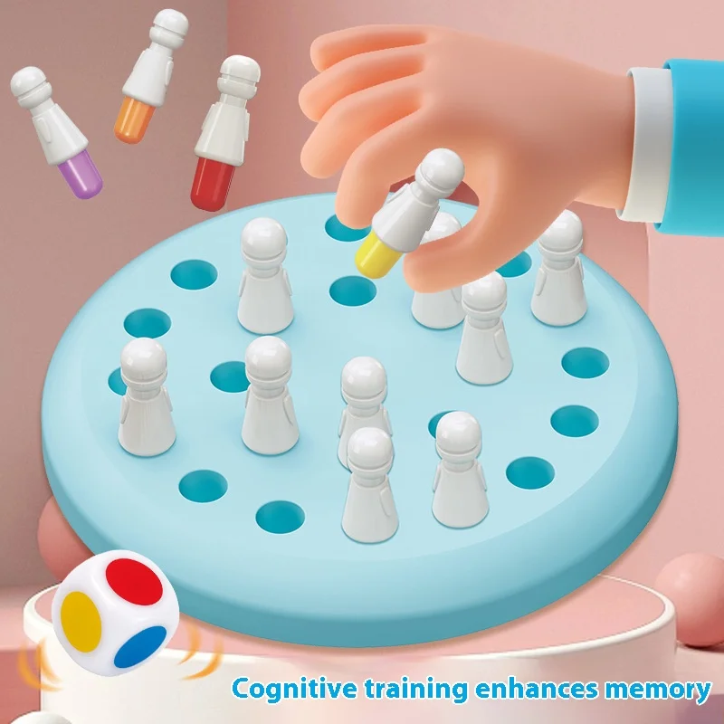 Children's MemoryCompetitionChessboard Game Color Cognition Parent Child Intelligence Development Thinking Training Memory Chess