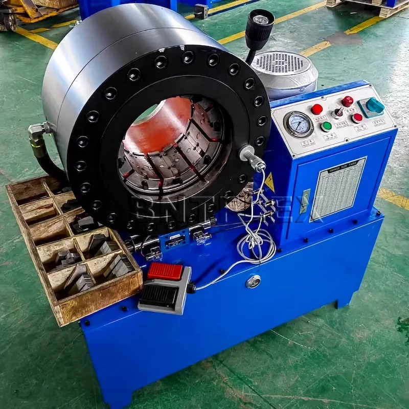 آلة العقص اليدوية الصين دليل آلة تجعيد الخراطيم الهيدروليكية آلة تجعيد الخراطيم اليدوية BNT150 #5