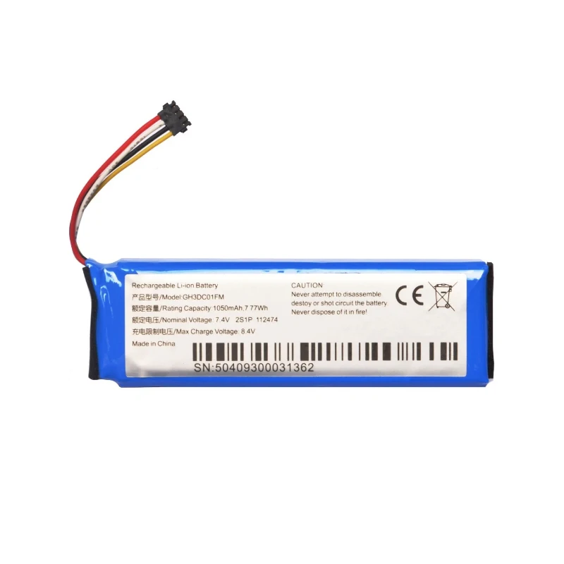 7.4V 1050mAh GH3DC01FM Replacement Battery For FIMI PALM 1 PALM1 Gimbal Pocket Camera 2S1P 112474 552270-2S Batteria