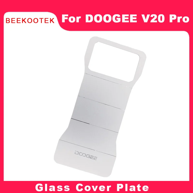 New Original DOOGEE V20 Pro Battery Cover Back Cover Rear Decoration Parts Glass Cover Plate For DOOGEE V20 Pro Smart Phone