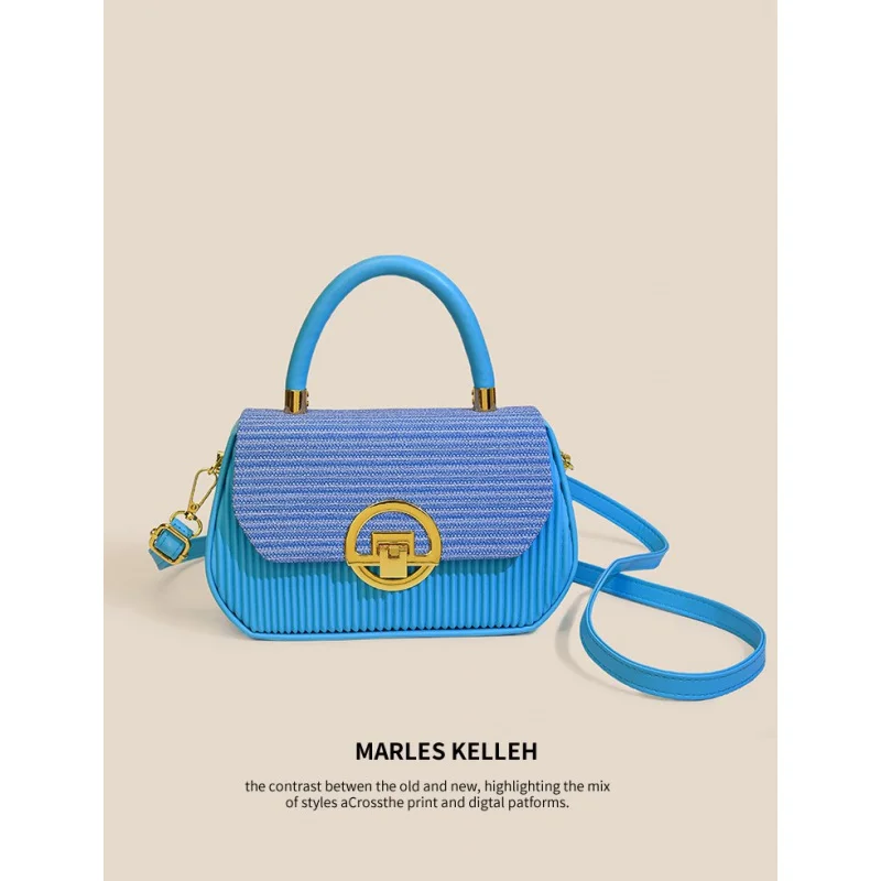

Elegant Classic Leather Ladies Shoulder Bag Crossbody Handbag Women's Tote Messenger by Luxury Brand Famous Designer Handbags