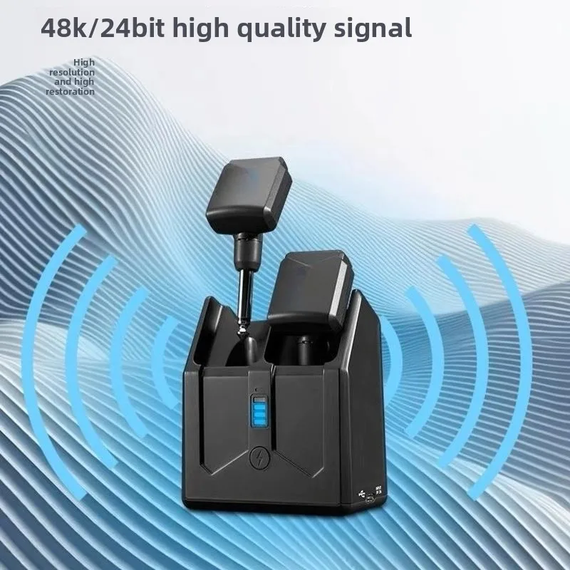 Guitar Wireless Portable Charging Cabin JW-06 Wireless Transmitter Receiver Musical Instrument Transceiver System