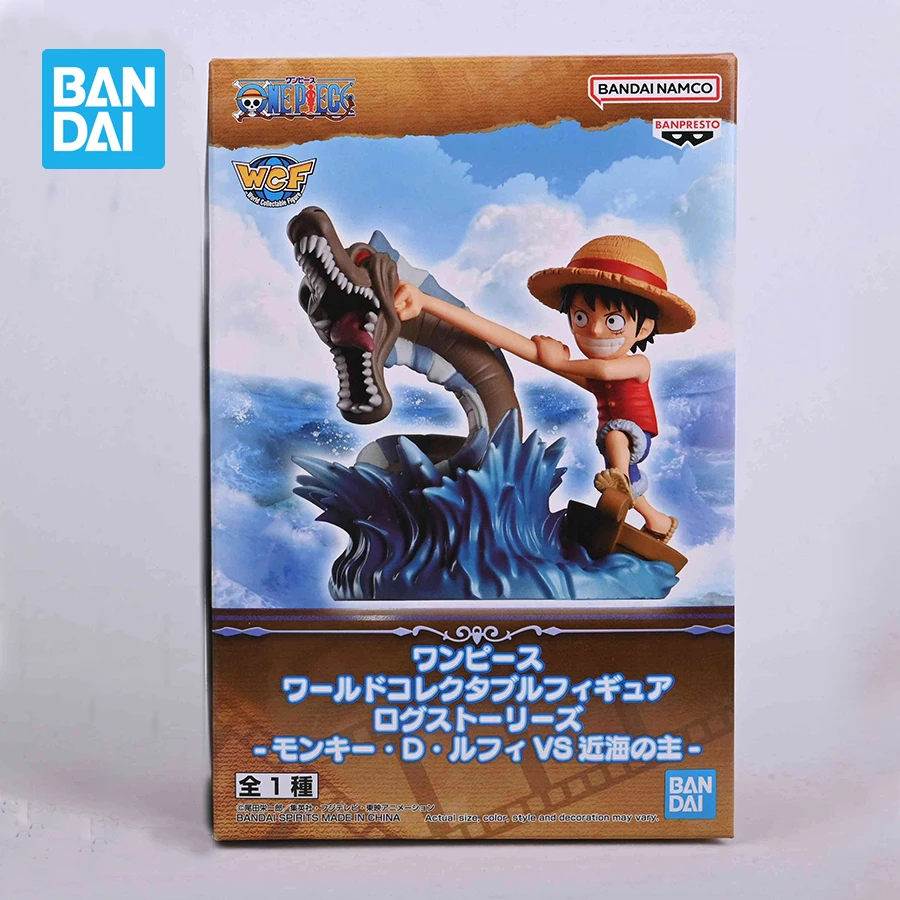 

Original Banpresto One Piece Anime Figurines WCF Monkey D Luffy VS Lord Sea Monster PVC Action Figures Collectible Model Toys
