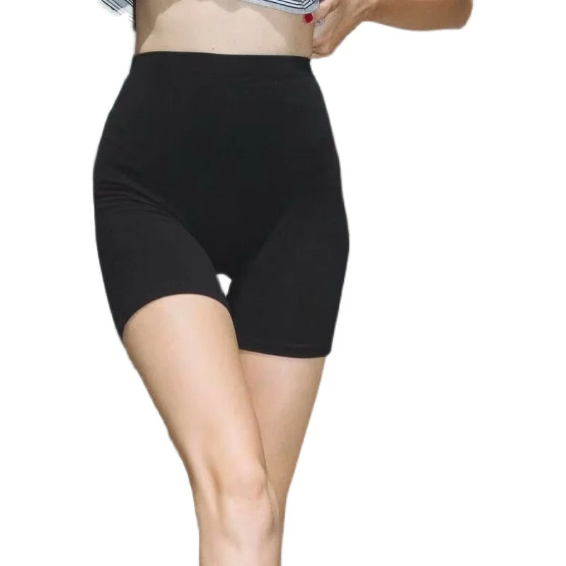 미국 스타일 하이웨이스트 레깅스 라이딩 팬츠 여성용 베이스 레이어 팬츠 아크 패턴 슬림핏 레깅스