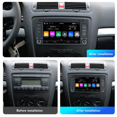 6 best sales skoda octavia 2 radio - №1