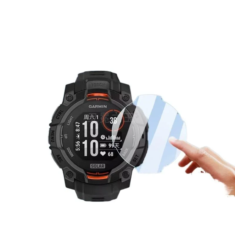 For Garmin Instinct 2 2X 3 3E Crossover 40 45 50 Mm, Crystal Clear 9H Hardness Screen Guard