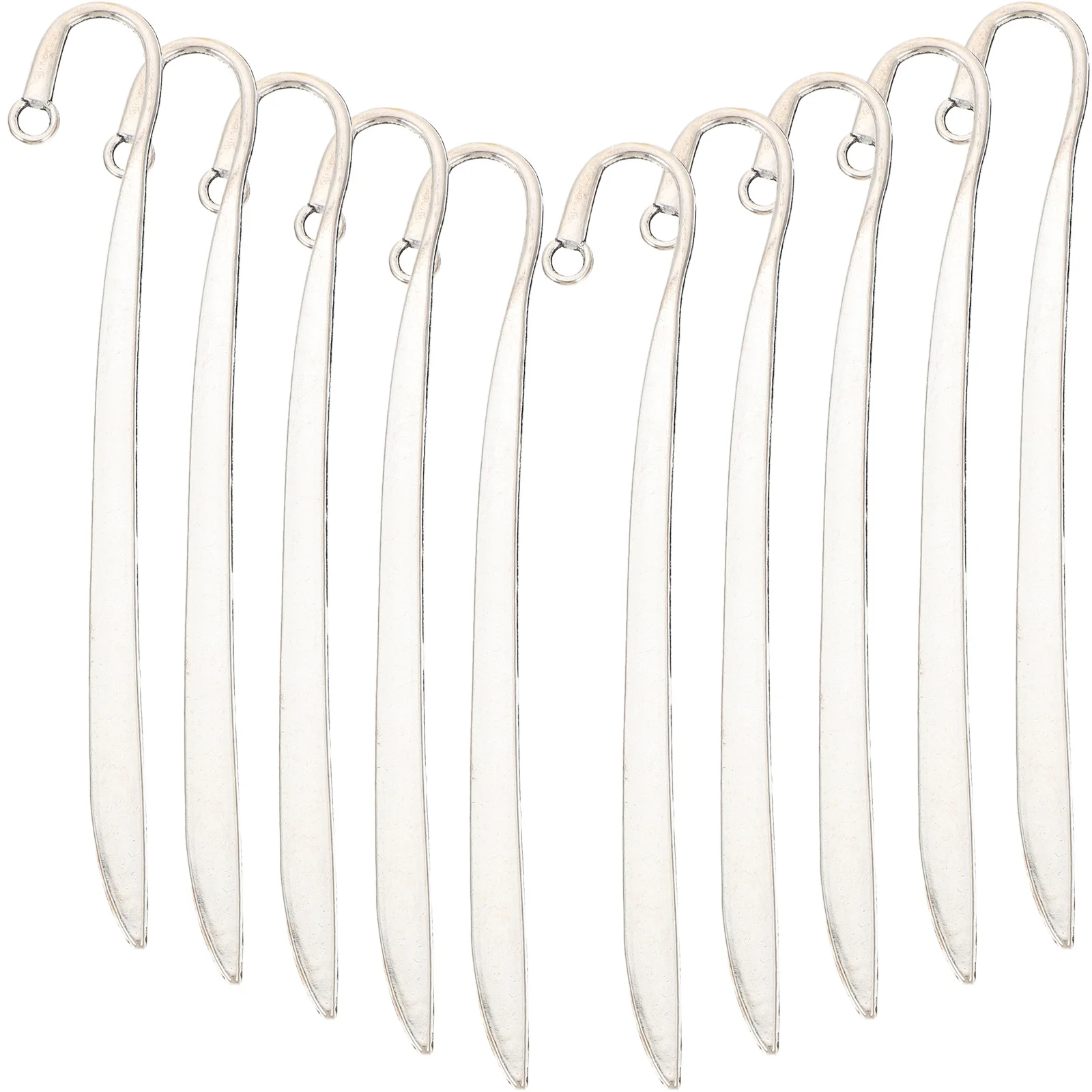 10Pcs Craft Alloy Charms Bookmark Pendants DIY Jewelry Making Accessories Craft Supplies Alloy Bookmark Charms