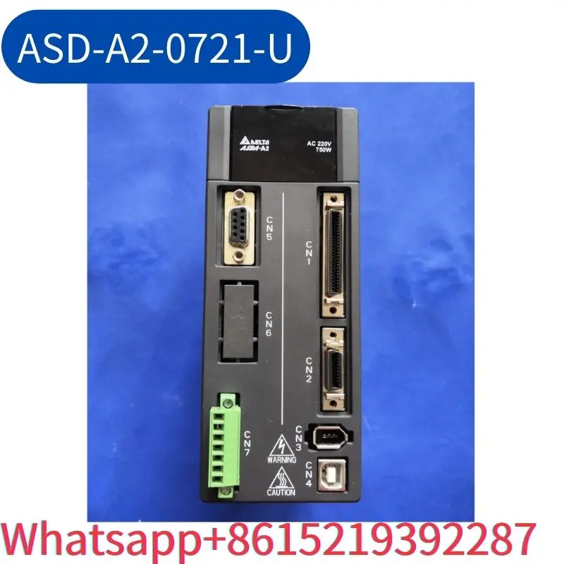 

second-hand Delta servo driver 750W ASD-A2-0721-U tested ok