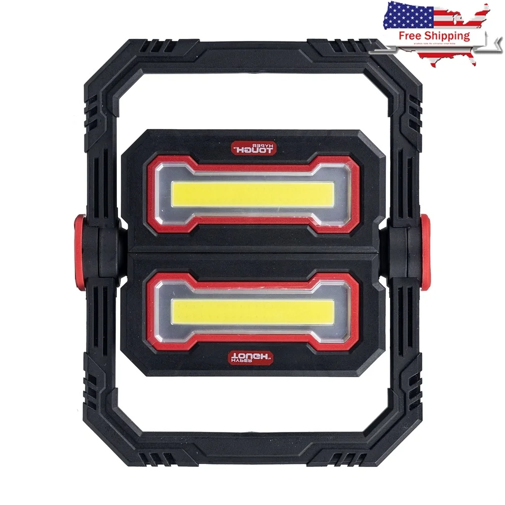 

2000 LM LED Area Light with Folding Stand Including 5200mAh Lithium Battery