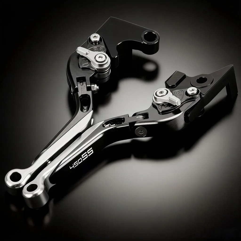 

For CFMOTO 450 SS Accessories CF MOTO SS450 2023 2024 Motorcycle Brake Clutch Lever Adjustable Folding Handle Brake Levers 450SS