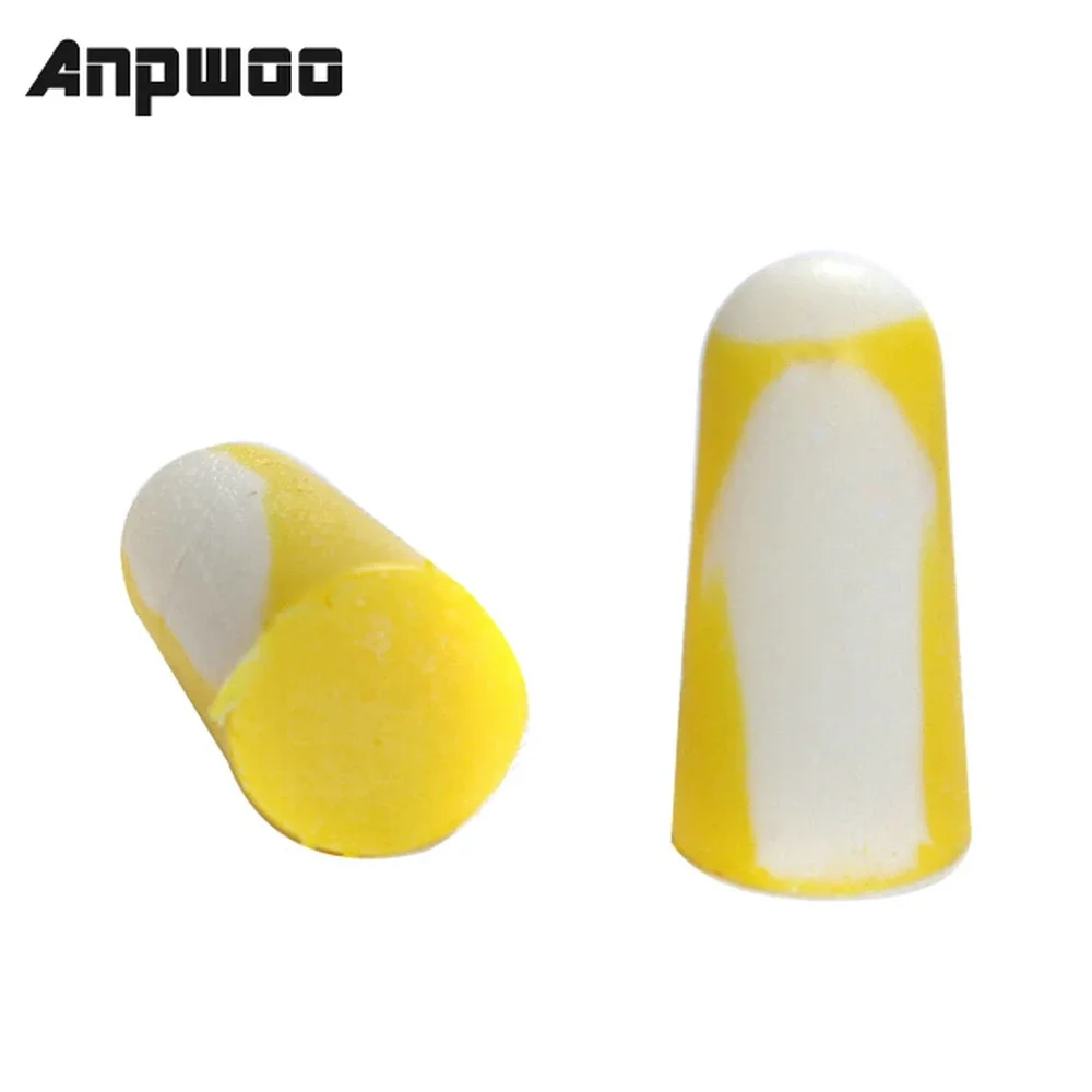 ANPWOO 10 Pairs Ear Plugs High-quality Foam Anti Noise Ear Plugs Ear Protectors Soundproof Earplugs Workplace Safety Supplies