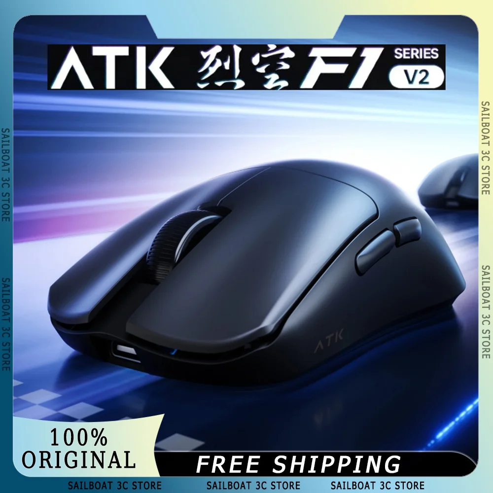 raton-para-juegos-atk-liekong-f1-v2-paw3950-ultra-42000-dpi-750ips-38g-luz-800mah-bateria-ergonomico-raton-inalambrico-bluetooth-regalo