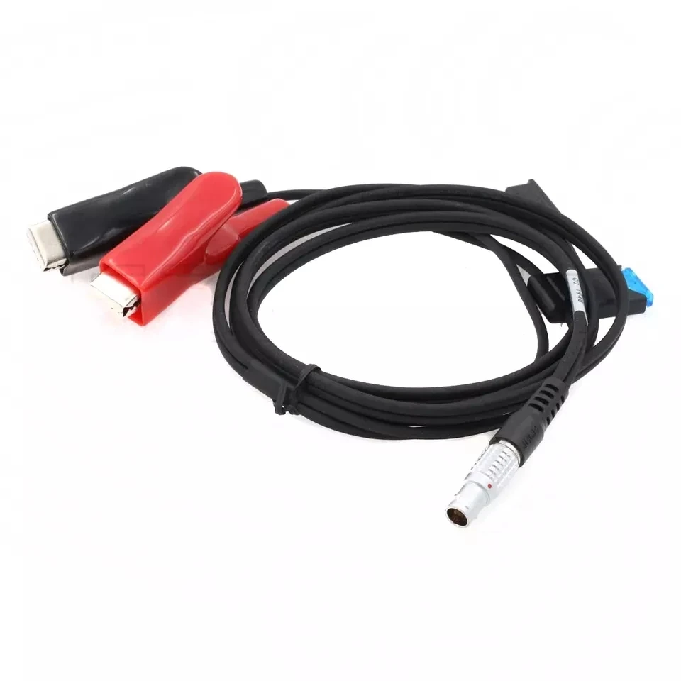 

Power Cable Connects For Leica TS30/TM30 Total Station With Storage Battery 8PIN Cable 565856