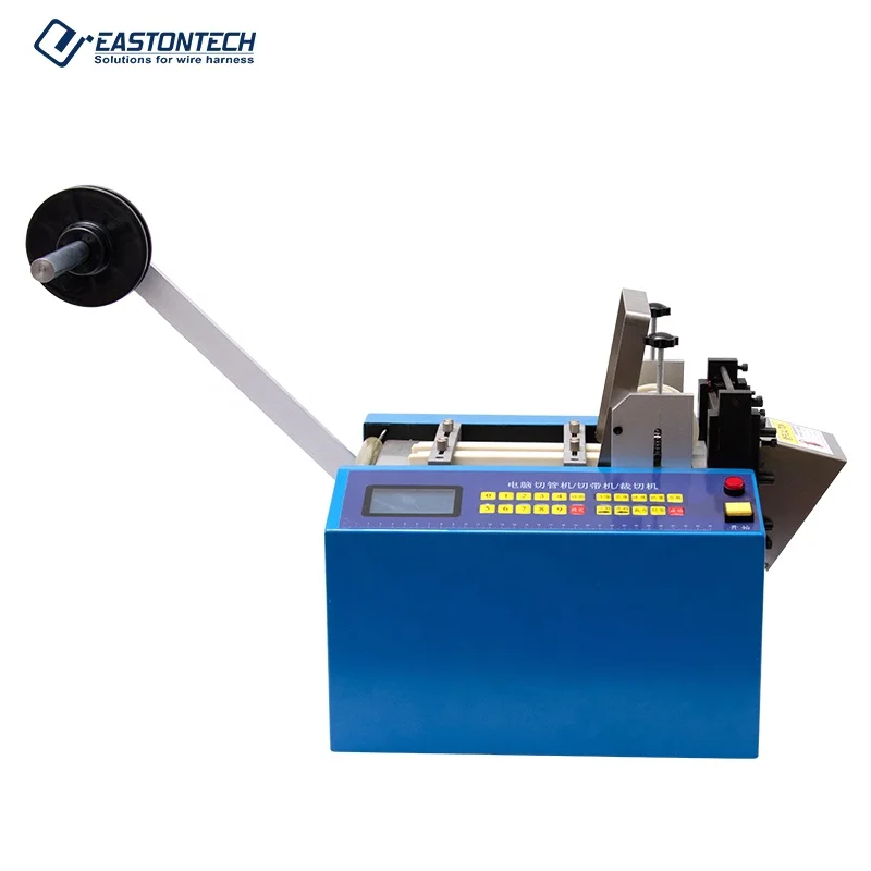 Équipement efficace de fabrication de câbles de machine de découpe de tuyaux en PVC automatique EW-100S