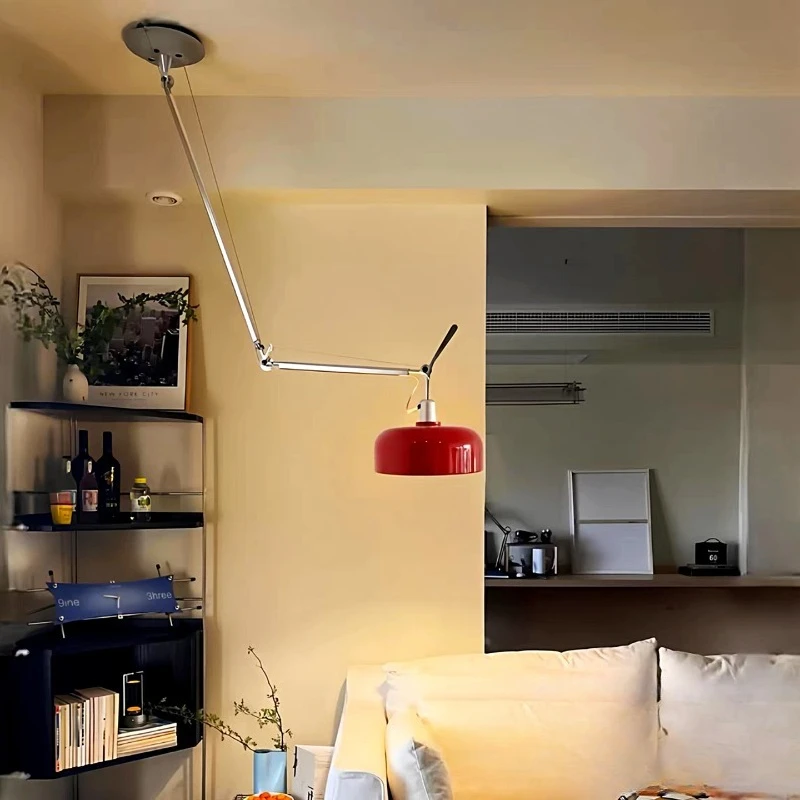 Rocker Chandelier Displaceable Minimalist Bar Counter Bedroom Folding Designer Dining Room Table Light