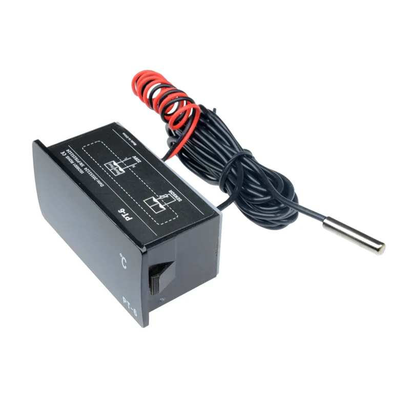 ABVA-Digital Car Thermometer Vehicle Temperature Meter Wide Measurement Temperature Range And High Accuracy