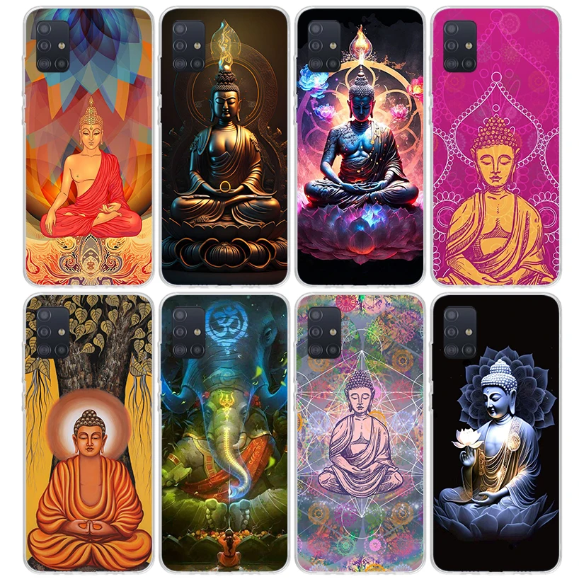 Gautama Buddha Budha Belief Phone Case for Samsung Galaxy A51 A71 A41 A31 A21S A11 A01 A50S A70 A40 A30S A20E A20S A10S A6 A7 A8