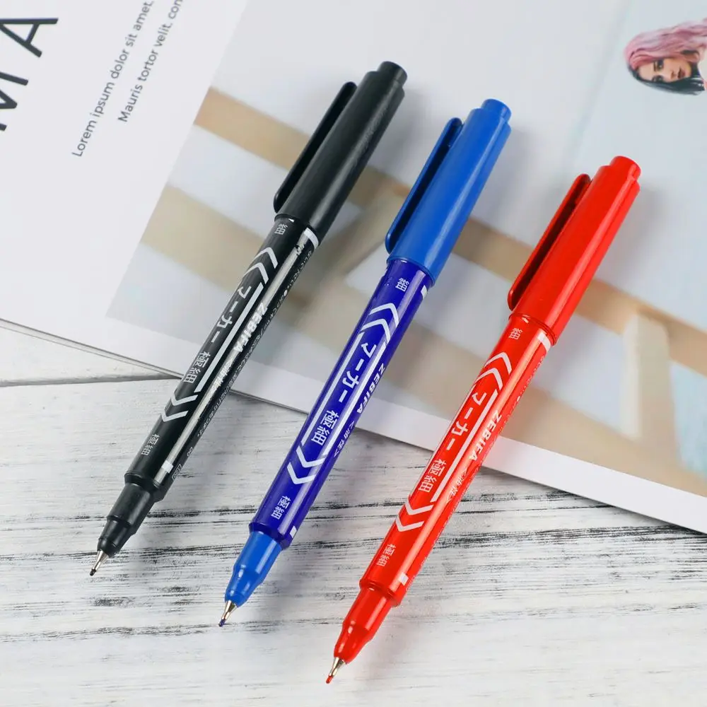 Markering Wenkbrauw Permanente Tattoo Levert Chirurgische Scribe Tool Lipliner Tattoo Marker Pen Huid Positionering Pen Scribe Tool