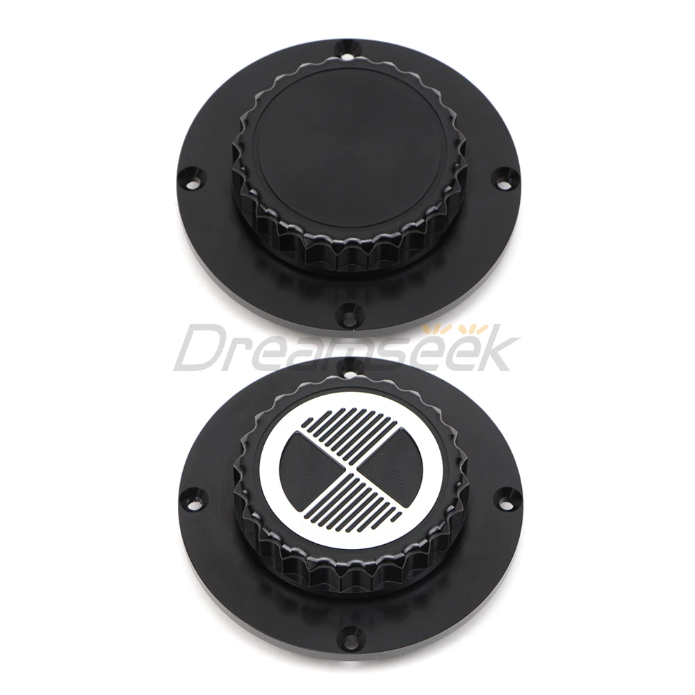 

Black Fuel Tank Cap Petrol Gas Cover for BMW K75 K75RT K100 K100LT K1100 K1100LT Motorcycle Oil Tank Protector Cover Aluminum