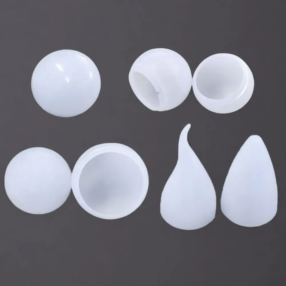 PC Lampshade For LED Point Source Light Bulb Vanity Mirror Lamp Replacement Diffuser Durable Milky Plastic