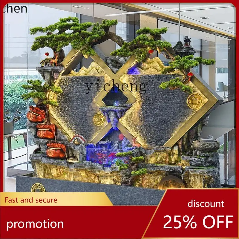 HXL rockery garden lucky flow circulation water landscaping water curtain courtyard balcony villa hotel floor ornament