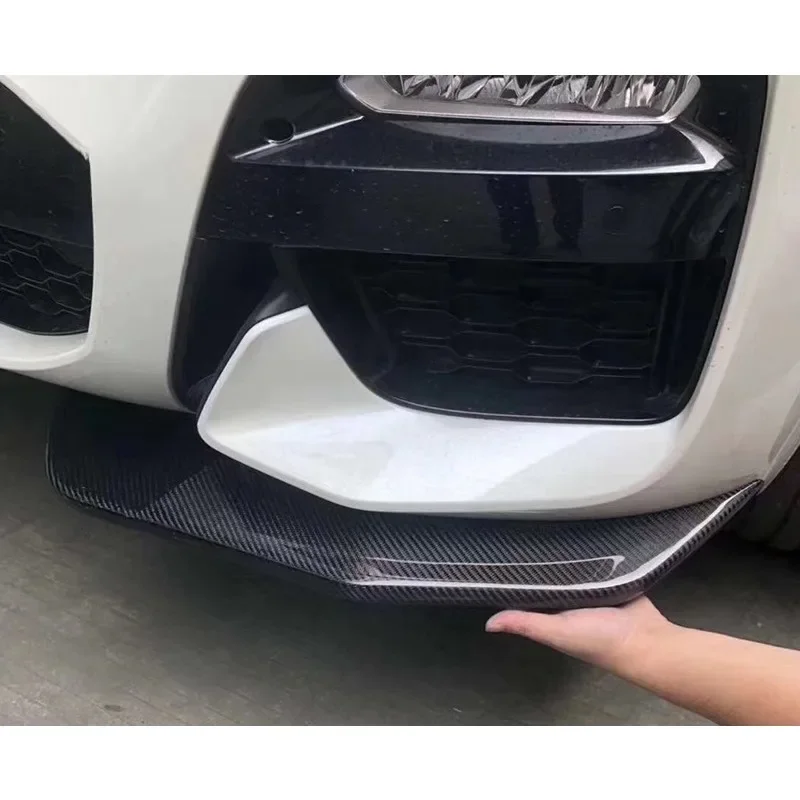 New! For BMW X3 G01 X4 G02 Carbon Fiber Front Bumper Corner Car Parts Body Kit Exterior Decoration Car Accessories Body Kits