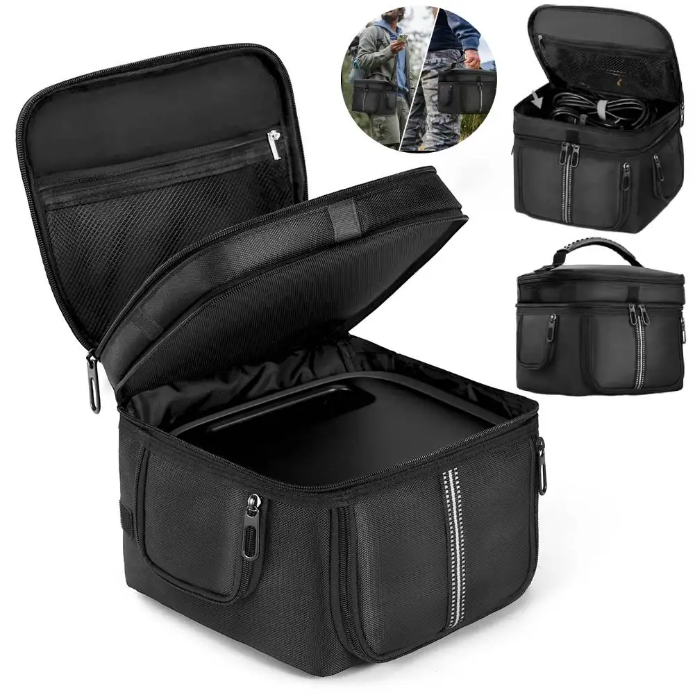 Sac de centrale électrique pour centrale électrique Portable Ecoflow River 3/3 Plus, sac de rangement, sac de transport Anti-poussière, poche Multiple Anti-chute Sac de centrale électrique pour centrale électrique Portable Ecoflow River 3/3 Plus, sac de rangement, sac de transport Anti-poussière, poche Multiple Anti-chute