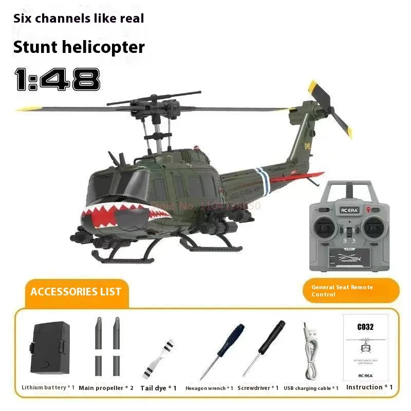 

UH-1 моделирование шестиканальный перевернутый полет трюк вертолет электрический дистанционное управление модель самолета игрушка Коллекционный подарок для взрослых