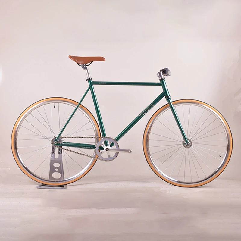 SNM4130 Fixed Gear Bike CR-MO Steel Frame Lightweight Complete Bicycle Fixie Single Speed Racing