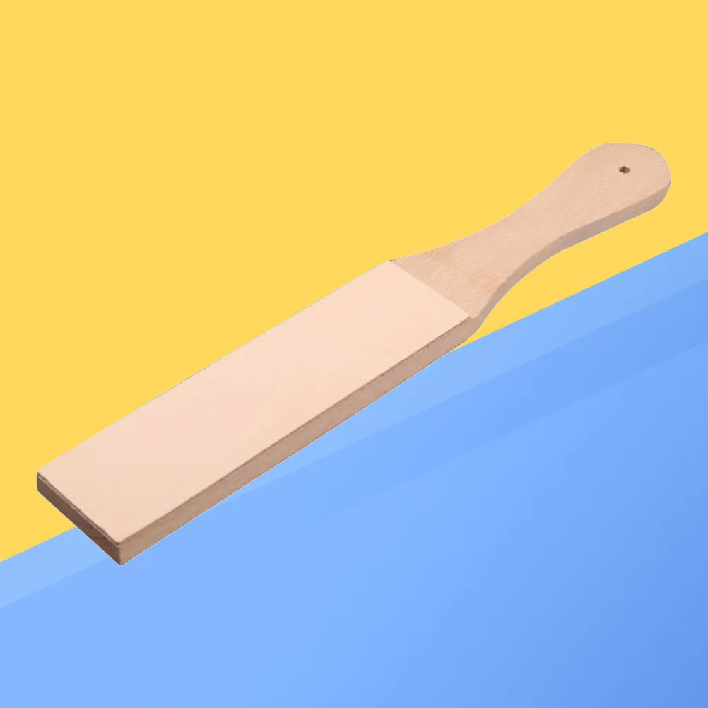 مزدوجة الوجه الزان شحذ ستروب مقبض الحلاقة سكين المطبخ الخشب نحت قطع الحلاقة مبراة ستروب