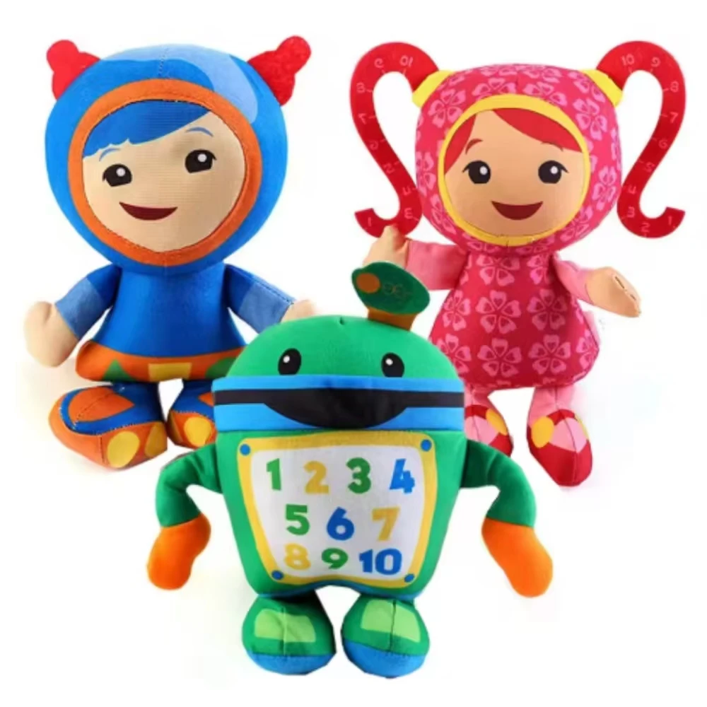 TEAM UMIZOOMI Bot MILLI Geo плюшевая 9-дюймовая фигурка куклы подарок для детей день рождения и Рождество
