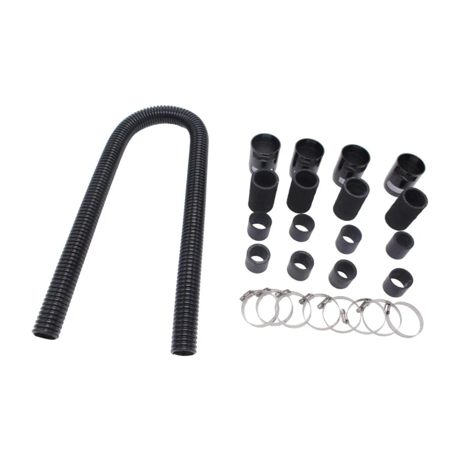 Radiator Hose Kit Mmah-u48BK Utility Accessory for 1-1/4 in to 1-5/8 in Radiator