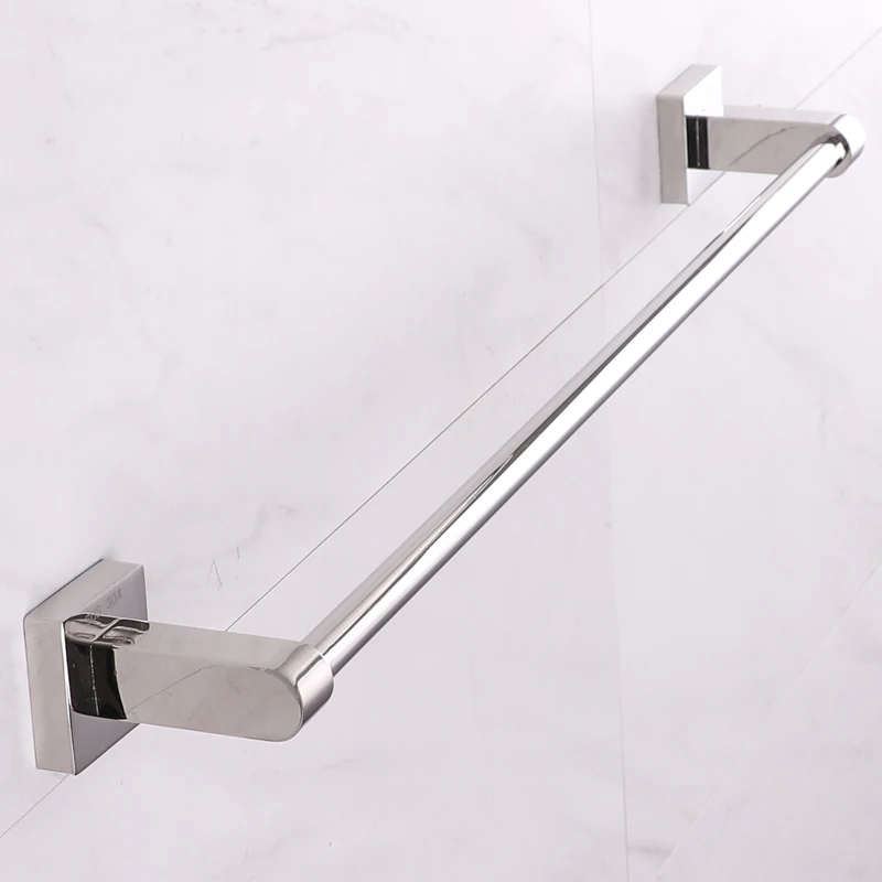 

Утолщенная одинарная вешалка для полотенец без сверления, настенный держатель для полотенец из нержавеющей стали 304 для ванной комнаты, органайзер для хранения