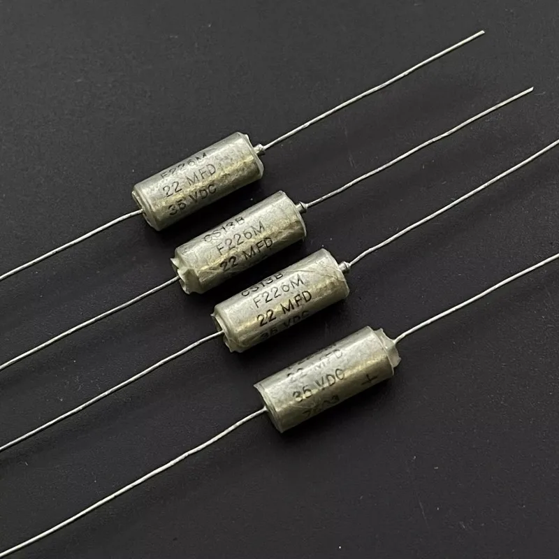 5PCS/UK CS13B series 22MFD 35V 22UF 226K fever axial audio tantalum capacitor