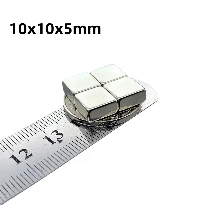 10x10x5mm Square magnets can be widely used for refrigerators 10x10x5mm  office document fixation and DIY 10x10x5mm