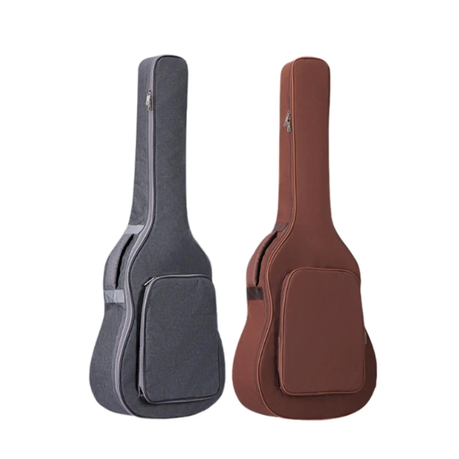 Acoustic Guitar Bag Portable with Storage Pocket Thick Padding Anti Scratch Electric Guitar Gig Bag Case Acoustic Guitar Case